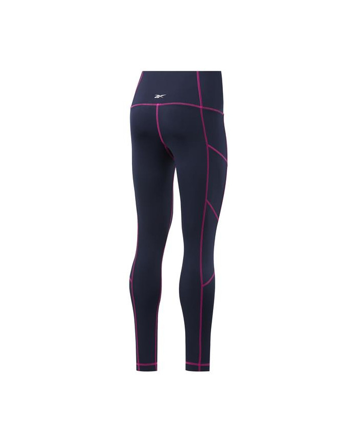 Reebok Spodnie damskie WOR MYT STITCH TIGHT FU2433 - Niebieskie | Sklep Monotox