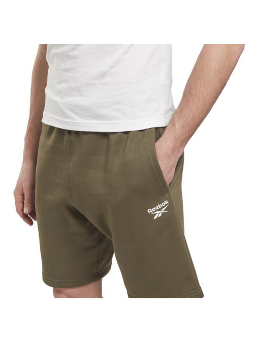 Reebok Szorty męskie RI LEFT LEG LOGO SH HG4455 - Zielone | Sklep Monotox