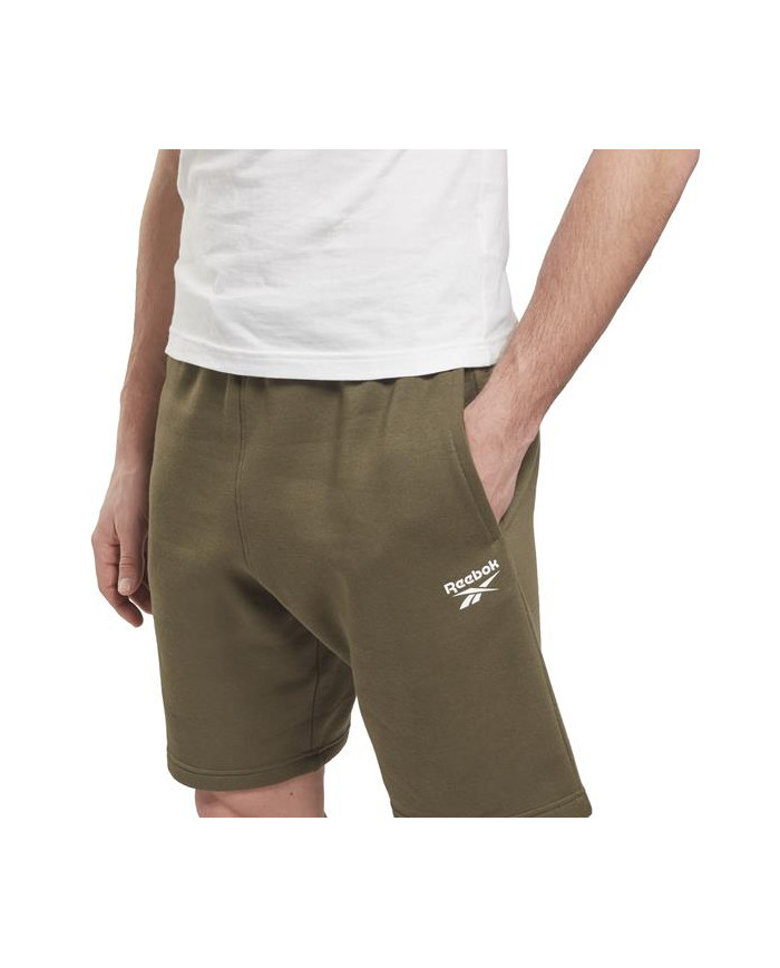 Reebok Szorty męskie RI LEFT LEG LOGO SH HG4455 - Zielone | Sklep Monotox