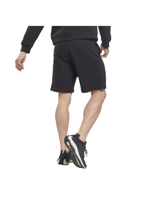Reebok Męskie Szorty Te Vector Fleece Sh HI0584 Czarny | Sklep Monotox
