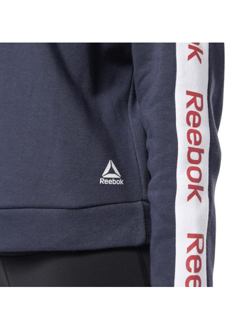 Reebok Damska Bluza Linear Logo Crew EK1355 Niebieski | Sklep Monotox