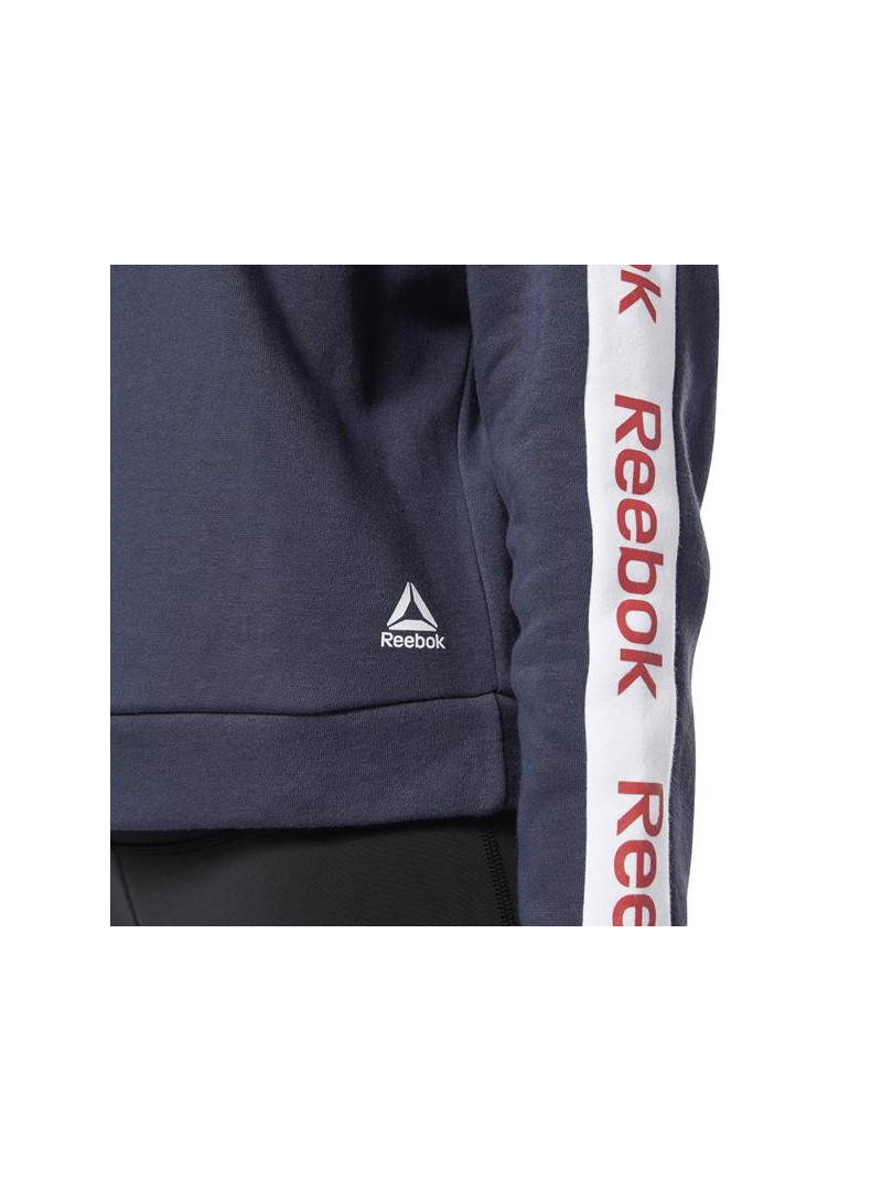 Reebok Damska Bluza Linear Logo Crew EK1355 Niebieski | Sklep Monotox
