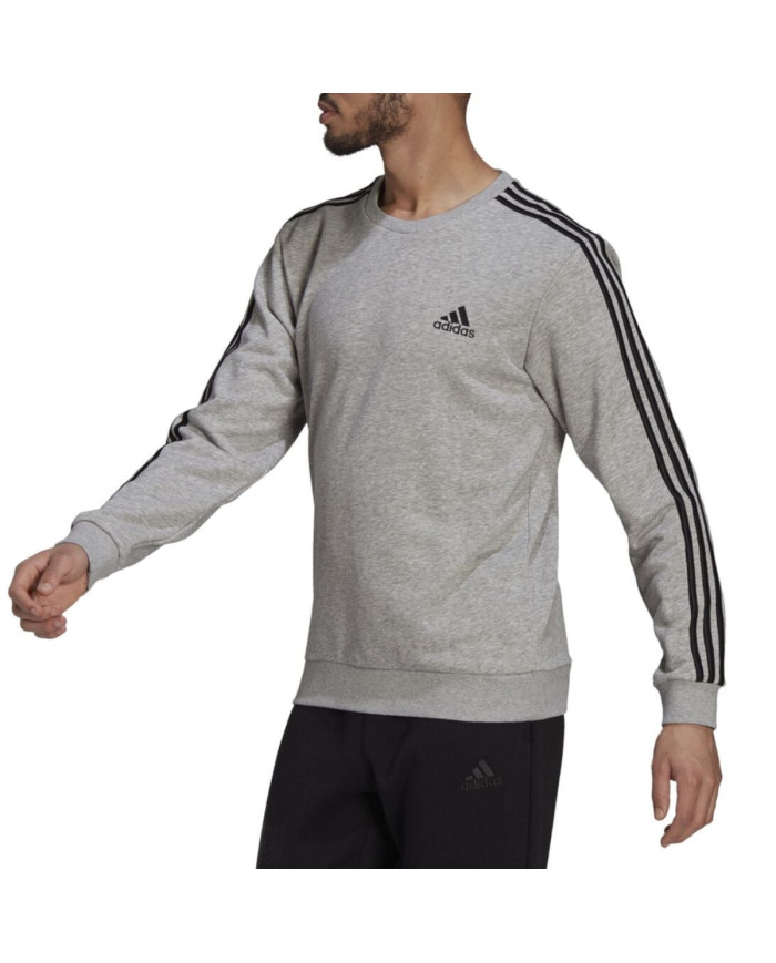 Adidas Bluza męska adidas Performance M 3S FT SWT GK9101 - Szara | Sklep Monotox