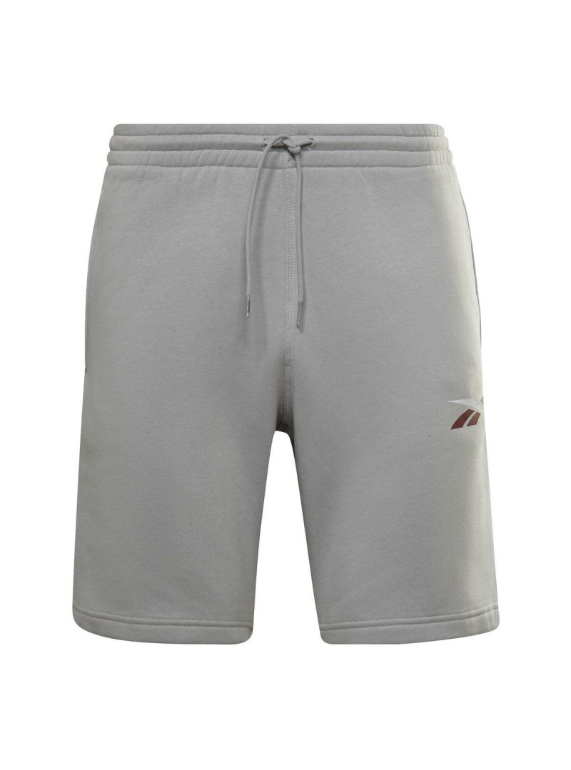 Reebok Szorty męskie TE VECTOR FLEECE SH HI0586 - Szare | Sklep Monotox