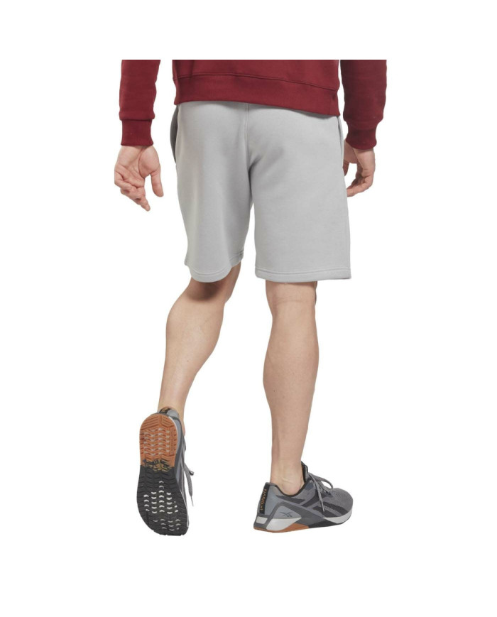 Reebok Szorty męskie TE VECTOR FLEECE SH HI0586 - Szare | Sklep Monotox