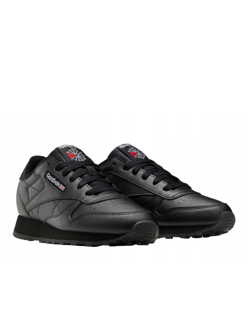 Reebok Buty damskie CL LTHR 100010470 - Czarne | Sklep Monotox