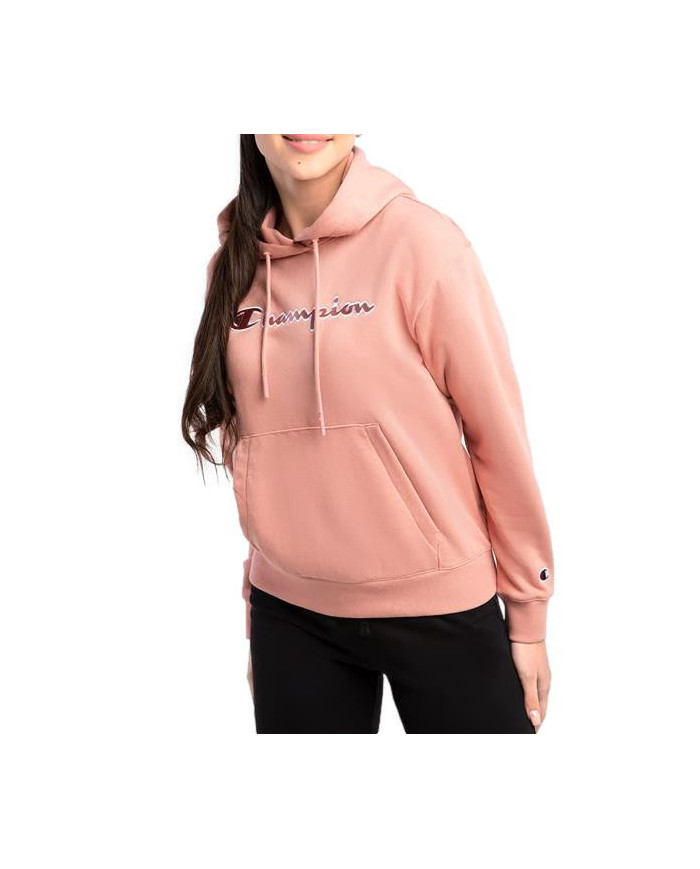 Champion Damska Bluza Hooded Sweatshirt 114919PS092 Różowy | Sklep Monotox