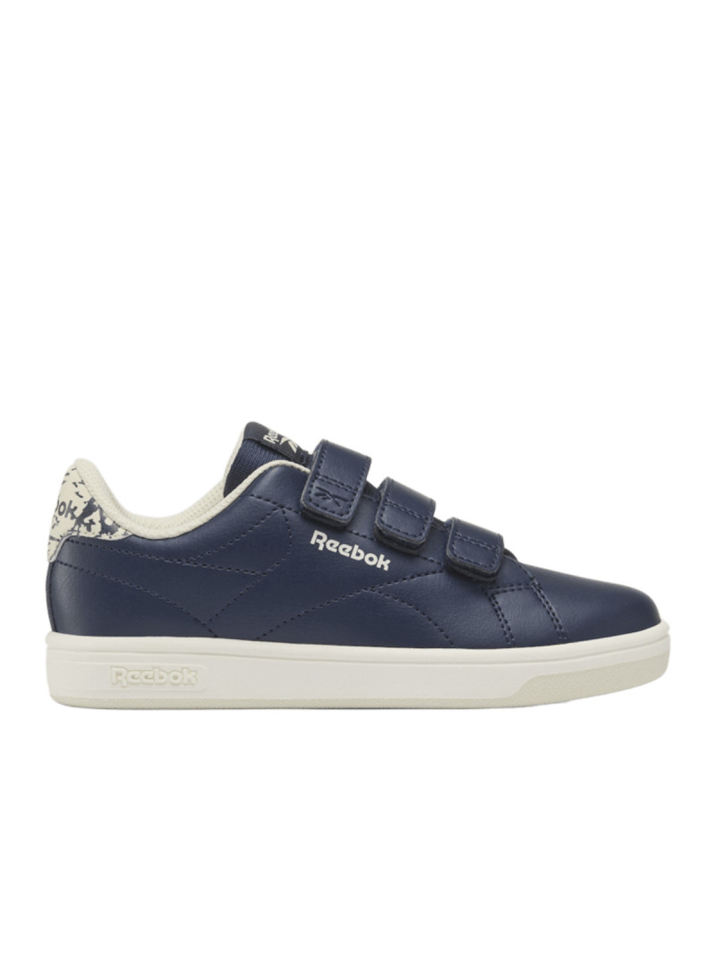 Reebok Buty dziecięce COURT CLEAN HOOK 100269143 - Granatowe | Sklep Monotox