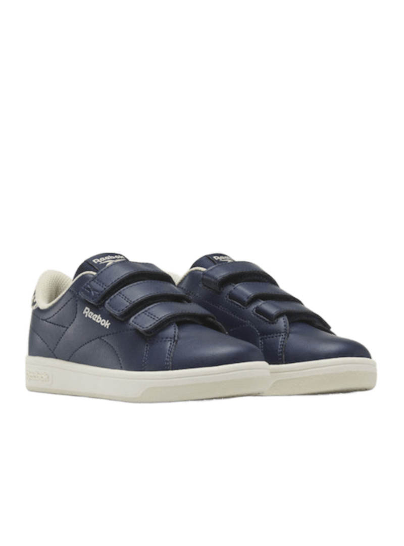 Reebok Buty dziecięce COURT CLEAN HOOK 100269143 - Granatowe | Sklep Monotox