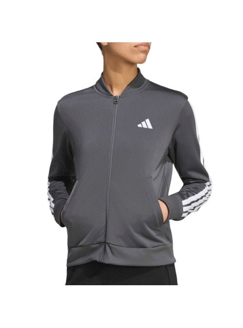 Adidas Bluza damska adidas Performance W ESS 3S TS KT0511 - Szara | Sklep Monotox