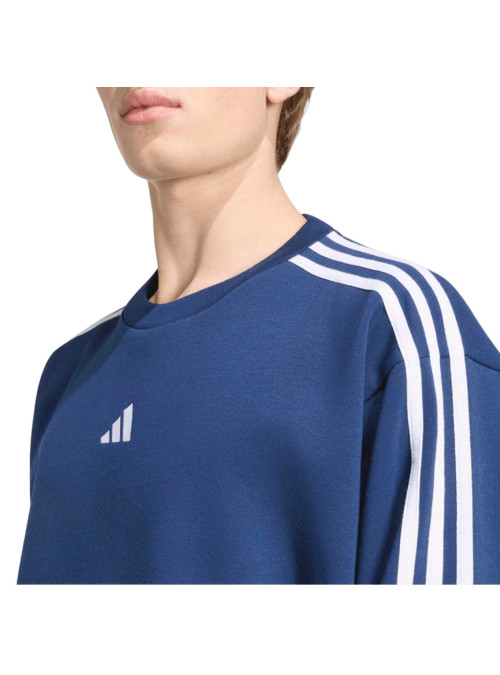 Adidas Bluza męska adidas Performance M 3S FL SWT KY4163 - Granatowa | Sklep Monotox