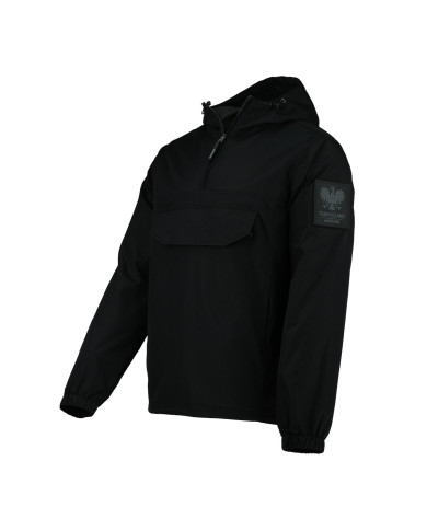 Monotox Kurtka męska ANORAK VS BLACK GRAPHITE MX23114 - Czarna | Sklep Monotox