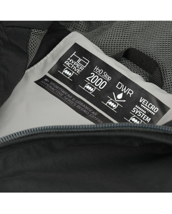 Monotox Kurtka męska ANORAK VS BLACK GRAPHITE MX23114 - Czarna | Sklep Monotox