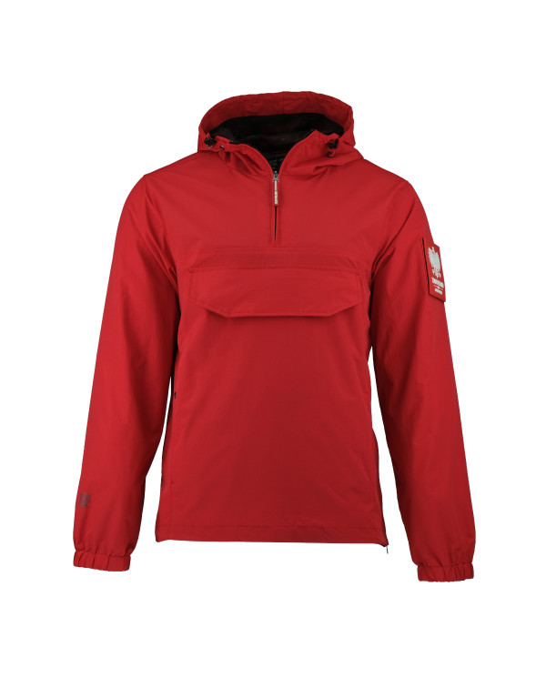 Monotox Kurtka męska ANORAK VS RED BLACK MX23121 - Czerwona | Sklep Monotox