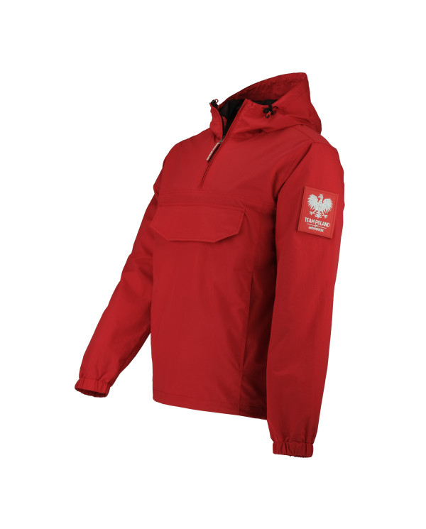 Monotox Kurtka męska ANORAK VS RED BLACK MX23121 - Czerwona | Sklep Monotox
