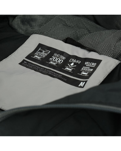 Monotox Kurtka męska DILLON VS BLACK GRAPHITE MX23126 - Czarna | Sklep Monotox