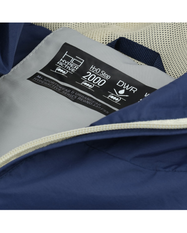 Monotox Kurtka męska ANORAK VS NAVY LIGHT GREY MX23119 - Granatowa | Sklep Monotox