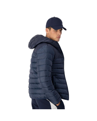Champion Męska Kurtka Hooded Jacket 218073BS501 Granatowy | Sklep Monotox