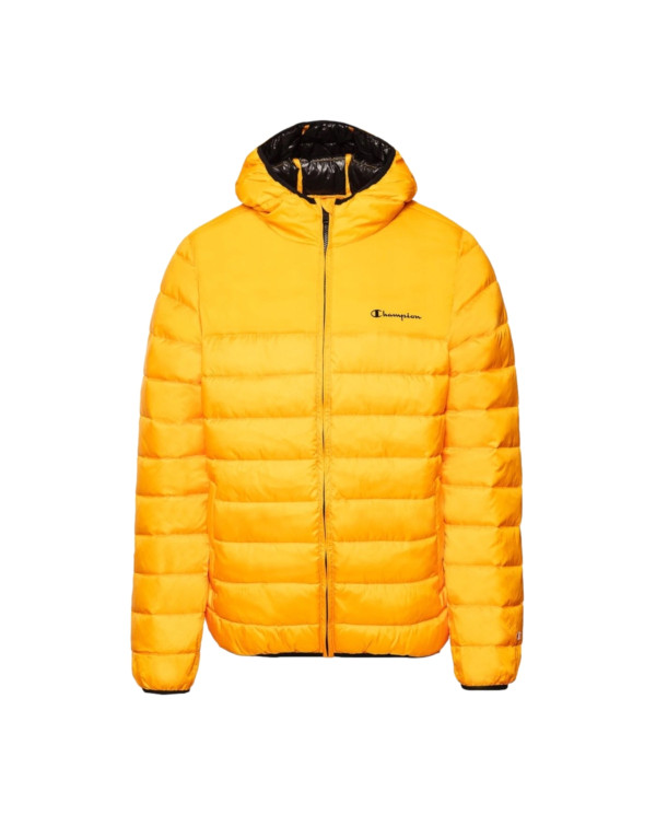 Champion Męska Kurtka Hooded Jacket 218073YS113 Żółty | Sklep Monotox