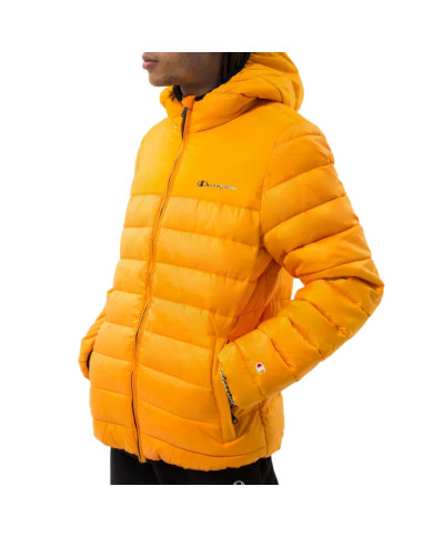 Champion Męska Kurtka Hooded Jacket 218073YS113 Żółty | Sklep Monotox