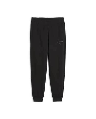 Puma Spodnie damskie ESS SCRIPT COMFORT SWEATPANTS TR 69176301 - Czarne | Sklep Monotox