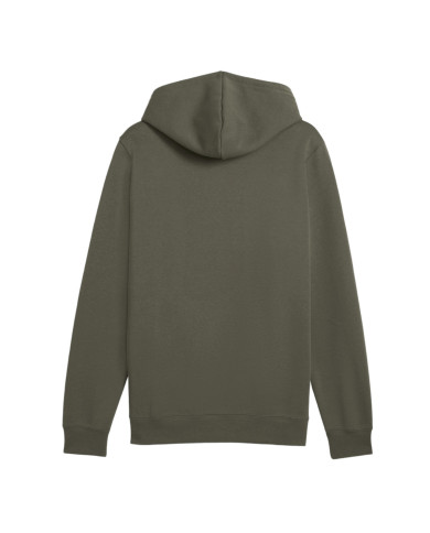Puma Bluza męska ESS SMALL LOGO CENTERED HOODIE FL 69291486 - Zielona | Sklep Monotox