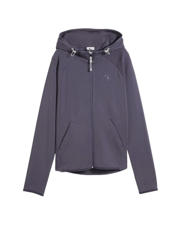 Puma Kurtka damska PUMATECH SENSE FULL ZIP JKT 69403935 - Fioletowa | Sklep Monotox
