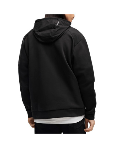 Puma Bluza męska PUMATECH MATERIAL MIX FULL ZIP HOODIE 69449001 - Czarna | Sklep Monotox