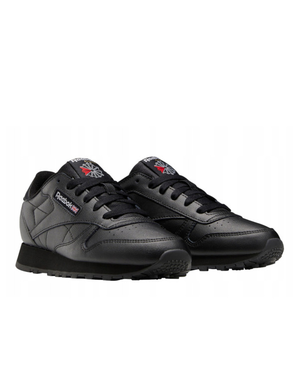 Reebok Buty damskie CL LTHR 100010470 - Czarne | Sklep Monotox