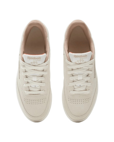 Reebok Buty damskie CLUB C 85 100208987 - Beżowe | Sklep Monotox