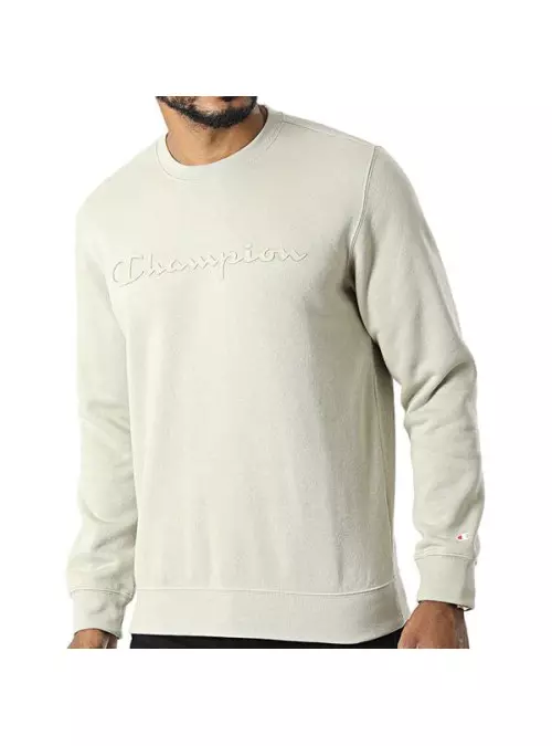 Champion Męska Bluza Crewneck Sweatshirt Beżowy | Oficjalny sklep | Monotox