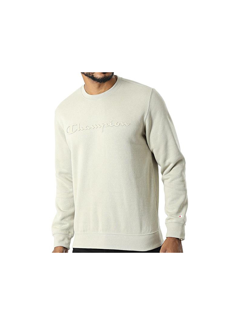 Champion Męska Bluza Crewneck Sweatshirt Beżowy | Oficjalny sklep | Monotox
