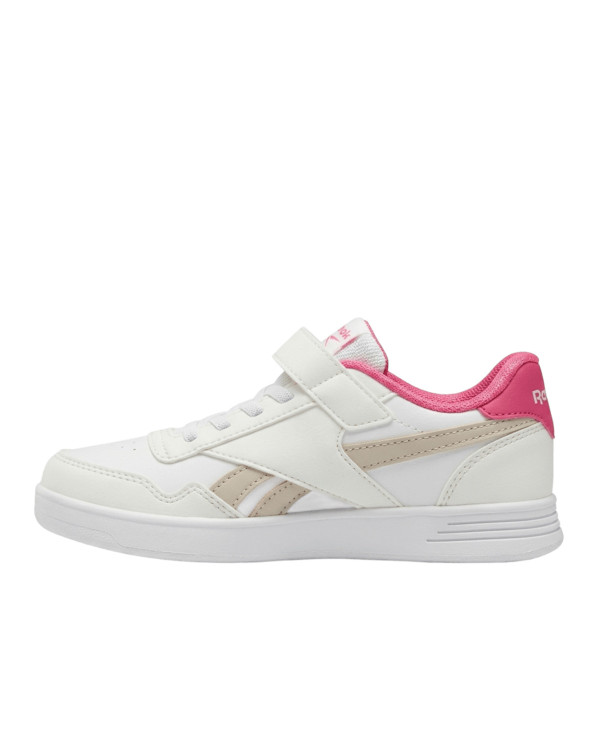Reebok Buty dziecięce COURT ADVANCE ELASTIC LACE 100268513 - Białe | Sklep Monotox