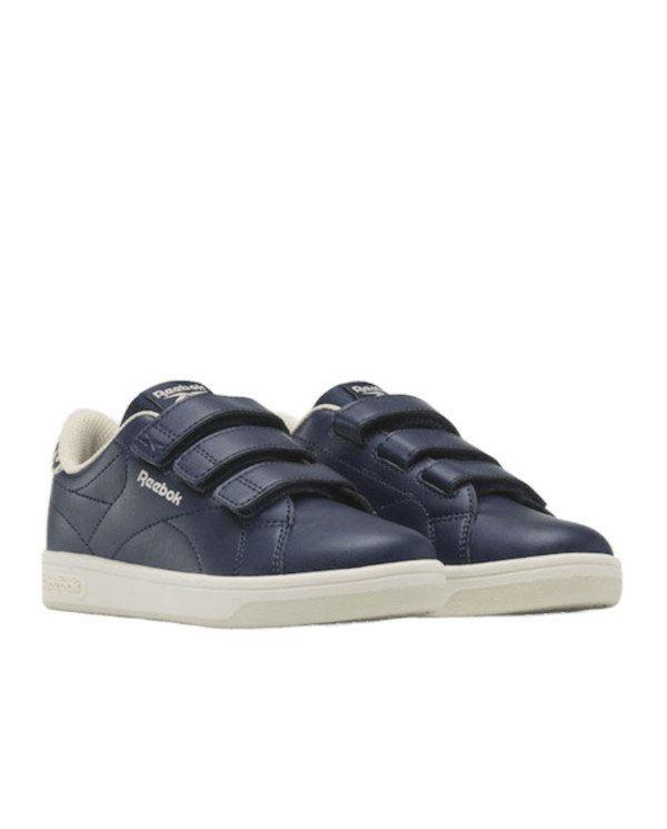 Reebok Buty dziecięce COURT CLEAN HOOK 100269143 - Granatowe | Sklep Monotox