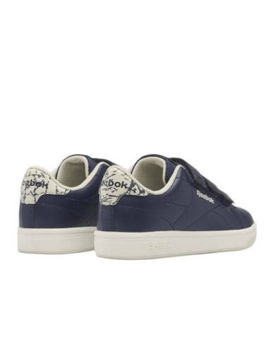 Reebok Buty dziecięce COURT CLEAN HOOK 100269143 - Granatowe | Sklep Monotox