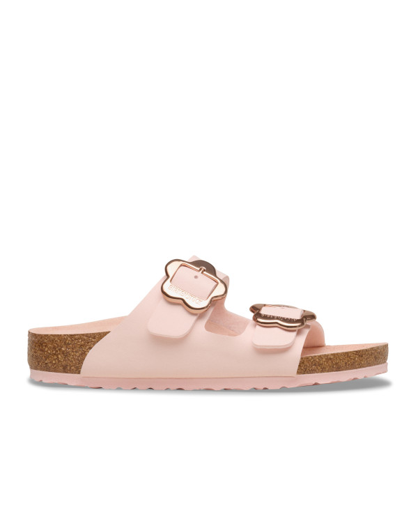 Birkenstock Klapki ARIZONA KIDS FLOWER BUCKLE BF 1031607 - Różowe | Sklep Monotox