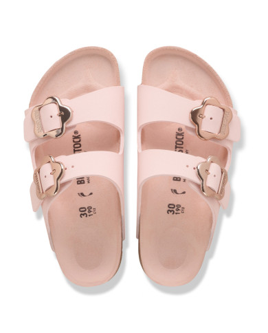 Birkenstock Klapki ARIZONA KIDS FLOWER BUCKLE BF 1031607 - Różowe | Sklep Monotox