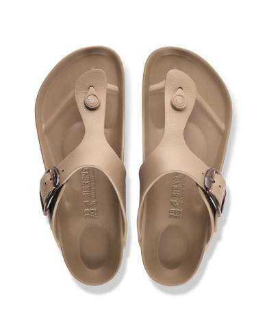 Birkenstock Klapki damskie GIZEH BIG BUCKLE EVA UNISEX REGULAR 1033167 - Szare | Sklep Monotox