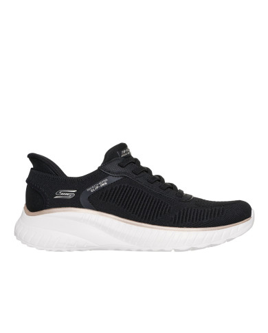 Skechers Buty damskie BOBS SQUAD CHAOS-CURRENT MUSE 117497BKGD - Czarne | Sklep Monotox