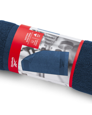 Reebok Ręcznik CAPRI GYM TOWEL 52002BL - Granatowy | Sklep Monotox