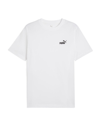 Puma Koszulka męska ESS SMALL LOGO TEE 68253402 - Biała | Sklep Monotox