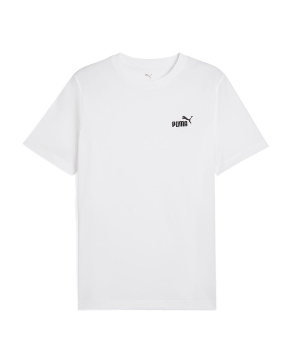 Puma Koszulka męska ESS SMALL LOGO TEE 68253402 - Biała | Sklep Monotox