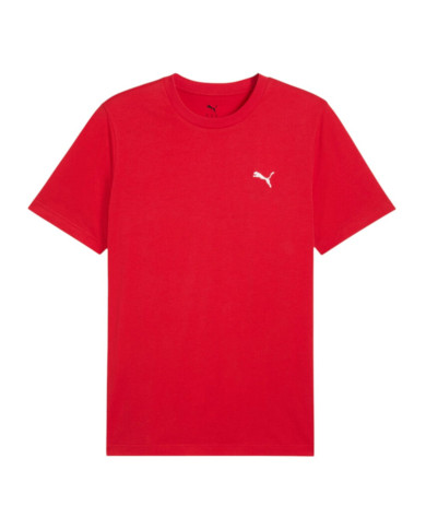 Puma Koszulka męska ESS SMALL LOGO TEE 68253811 - Czerwona | Sklep Monotox