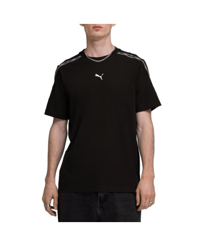 Puma Koszulka męska ESS TAPE TEE 69169301 - Czerwona | Sklep Monotox