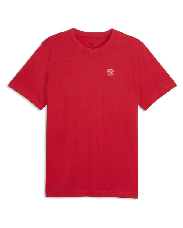 Puma Koszulka męska ESS ELEVATED TEE FOR ALL TIME 69205411 - Czerwona | Sklep Monotox
