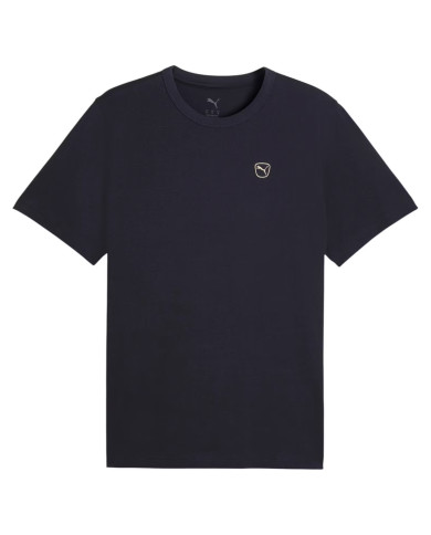 Puma Koszulka męska ESS ELEVATED TEE 69205416 - Granatowa | Sklep Monotox
