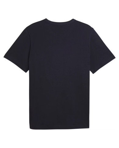 Puma Koszulka męska ESS ELEVATED TEE 69205416 - Granatowa | Sklep Monotox