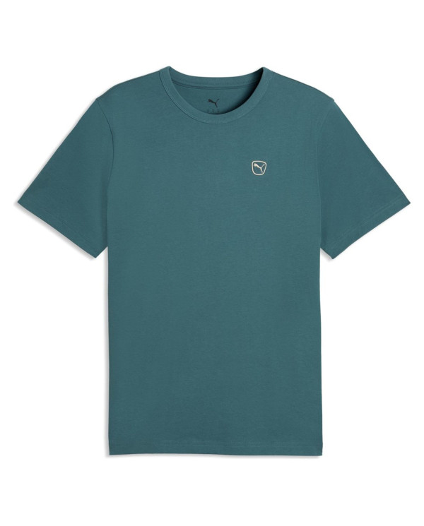 Puma Koszulka męska ESS ELEVATED TEE 69205441 - Zielona | Sklep Monotox