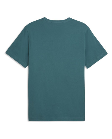 Puma Koszulka męska ESS ELEVATED TEE 69205441 - Zielona | Sklep Monotox
