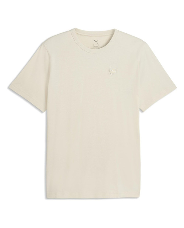 Puma Koszulka męska ESS ELEVATED TEE 69205487 - Beżowa | Sklep Monotox